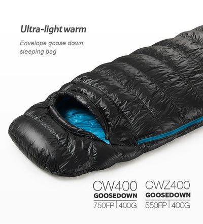 CW400 Sleeping Bag with Lightweight
