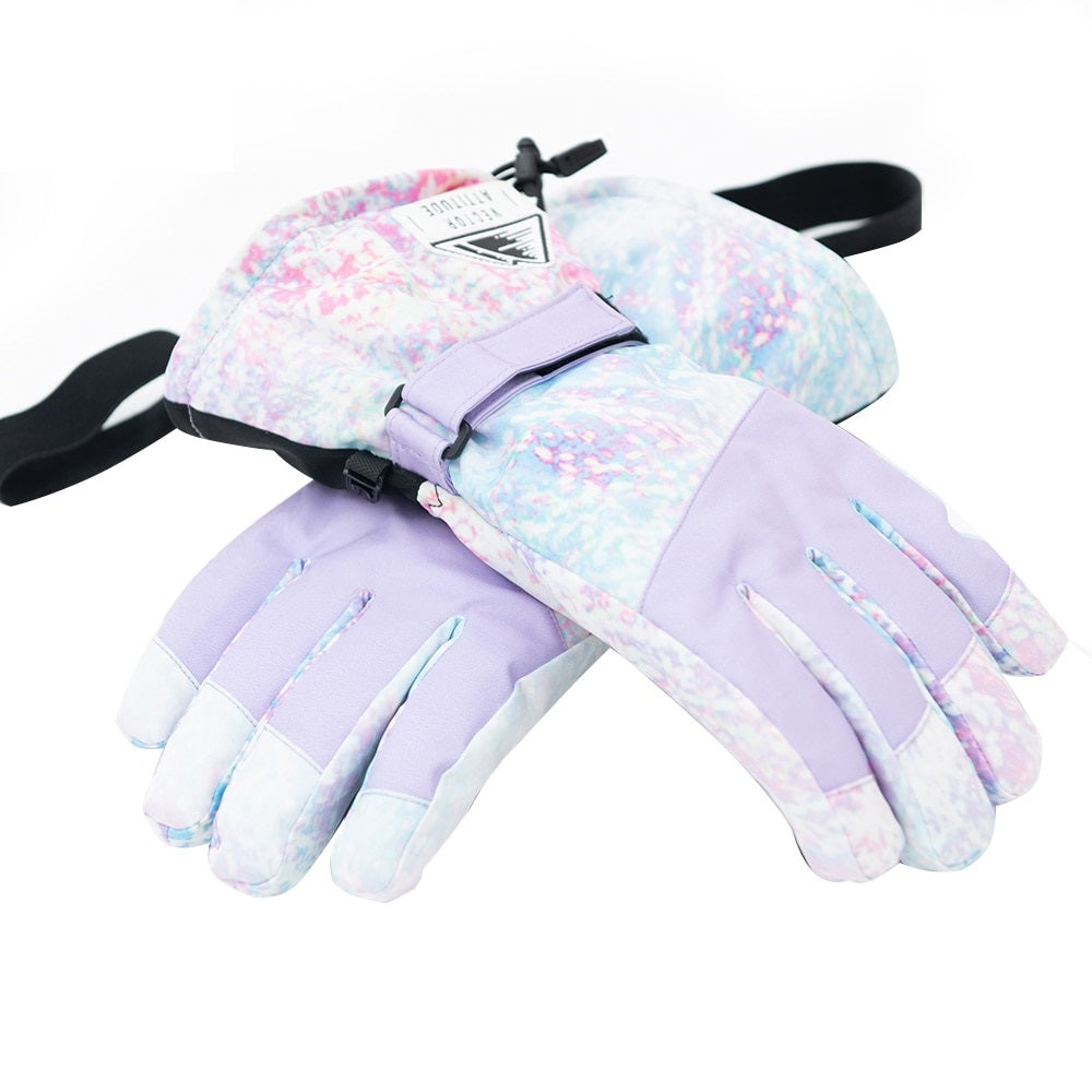Extra thick for men and women Gloves for Snow, Winter Sports, Warm Waterproof, and Windproof