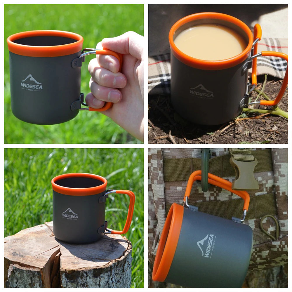 Camping Aluminum Cup Outdoor Mug Tourism