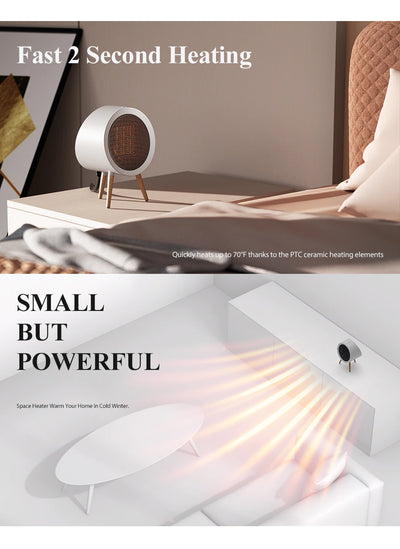 Heater Electric Fan Portable Energy Saving