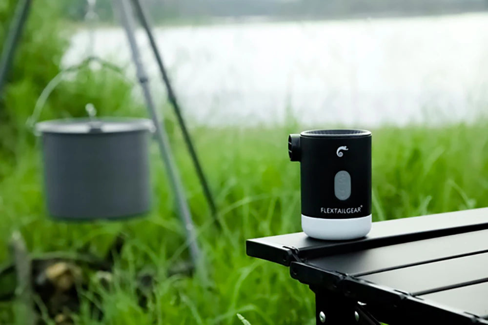 Max Pump 2 Pro Portable Mini Air Pump Electric Inflator with USB Charging Illumination