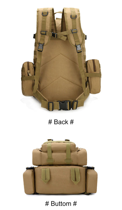 55L-70L Large Capacity Military Backpack