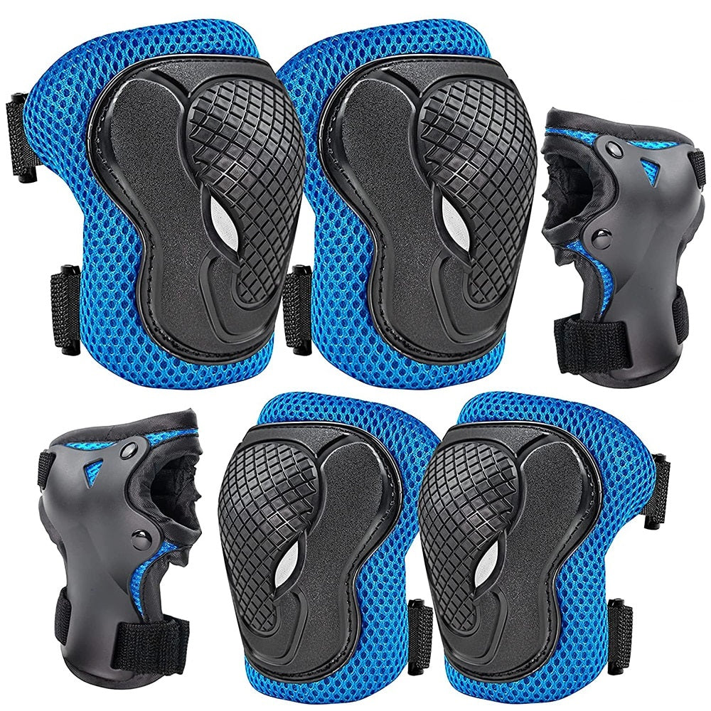 for Kids or Youth Protective Gear Set Knee Pads Elbow Pads Wrist Guard Protector