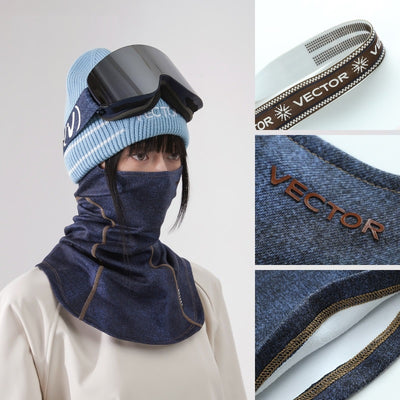 Breathable Outdoor Winter Warmer Sport Half Face Mask Cover Triangular Scarf Skiing Mask