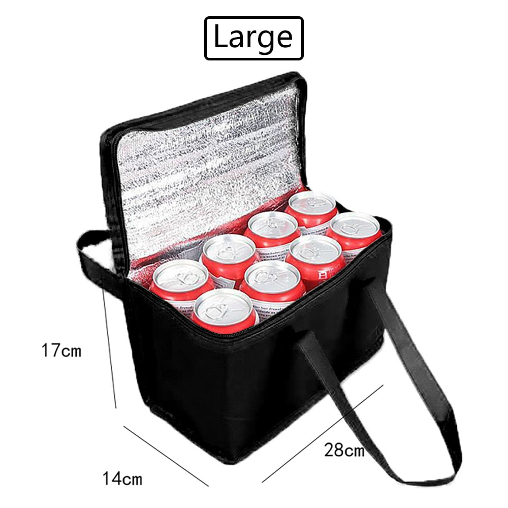 Food Thermal Bag Insulated Lunch Beach Cooler Bag