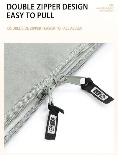 double sleeping bag adult outdoor portable four seasons universal