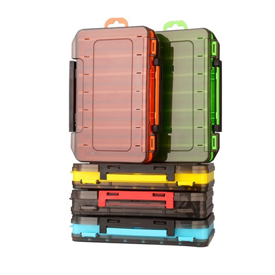 Fishing Tackle Box: 14 Compartments
