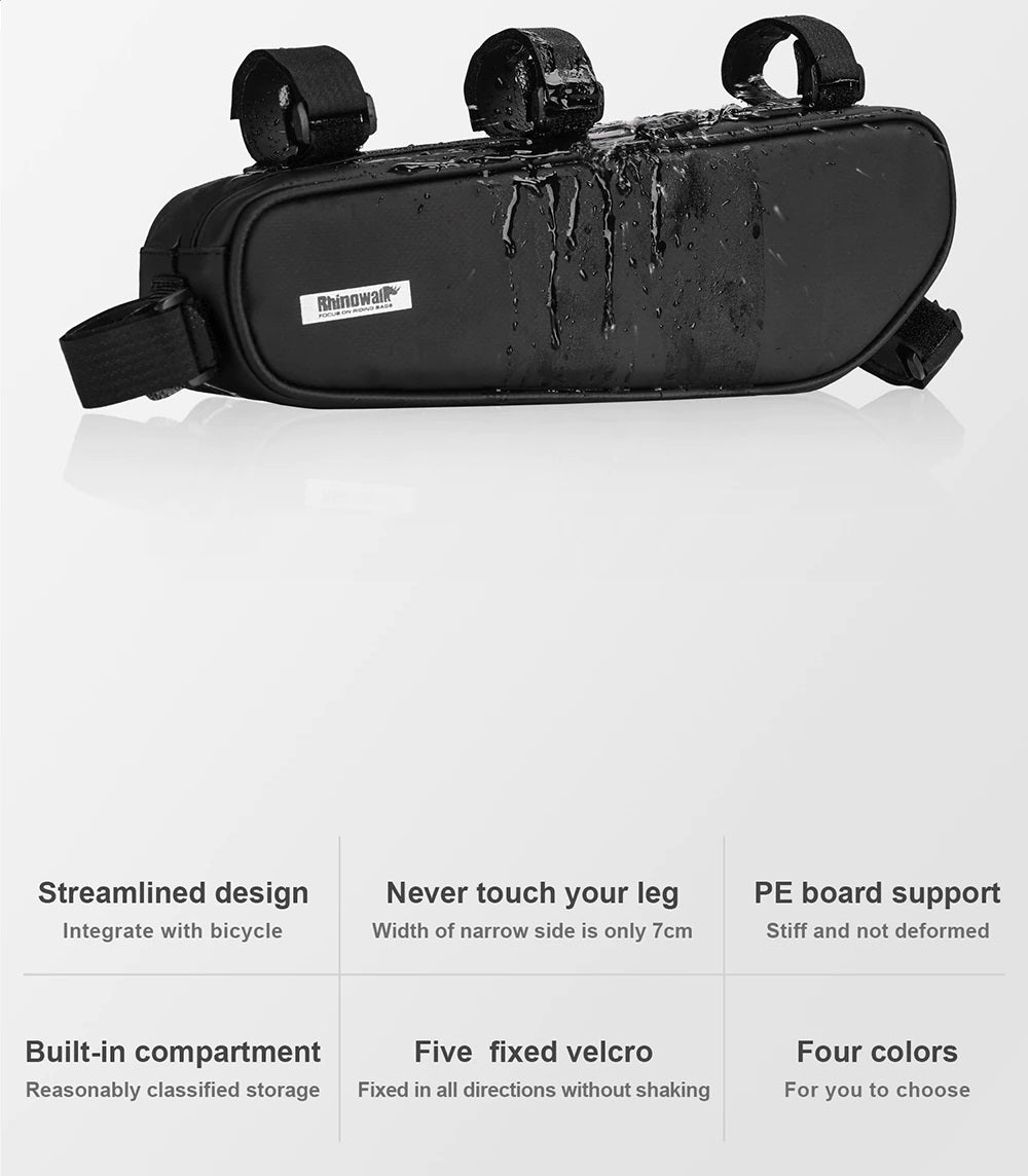 Bike Bicycle Cycling Bag Front Tube Frame Phone Waterproof