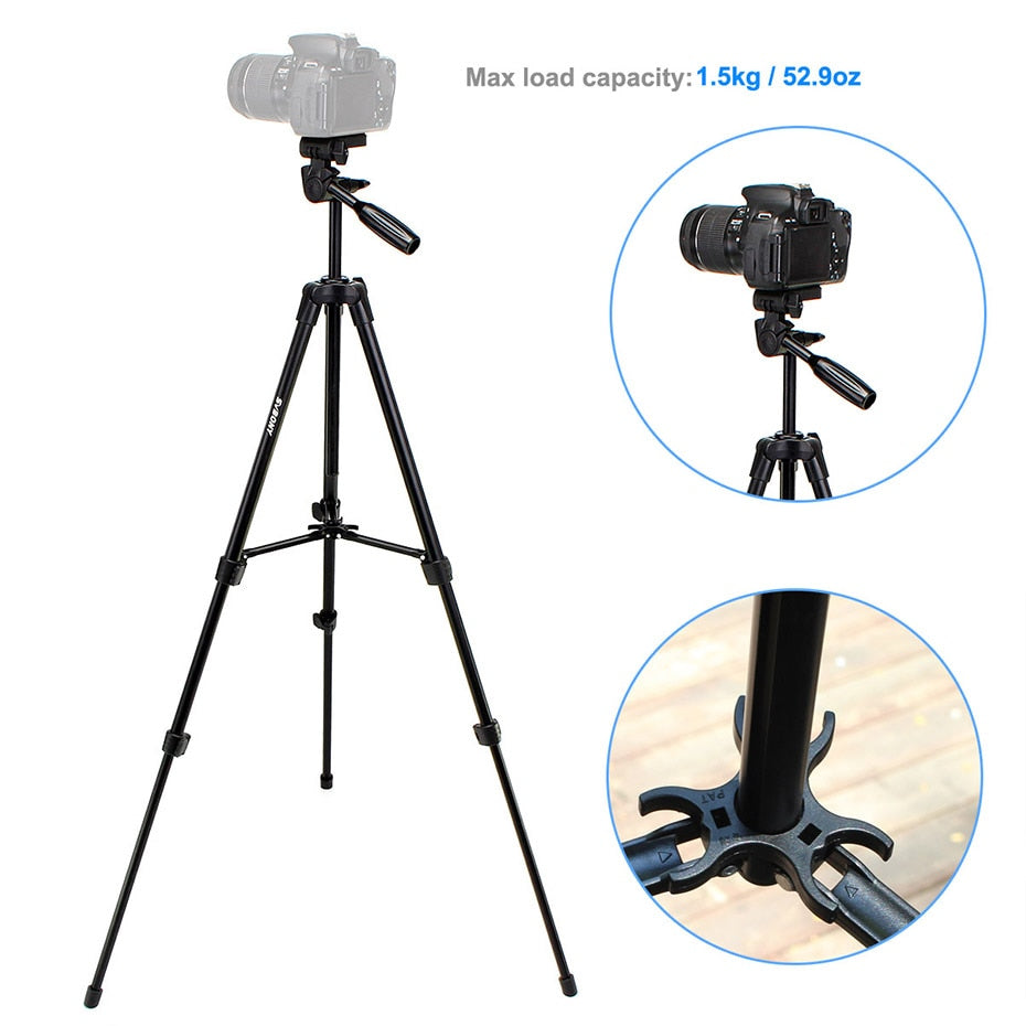 Tripod Portable Travel Aluminum Lightweight for Scope Watching