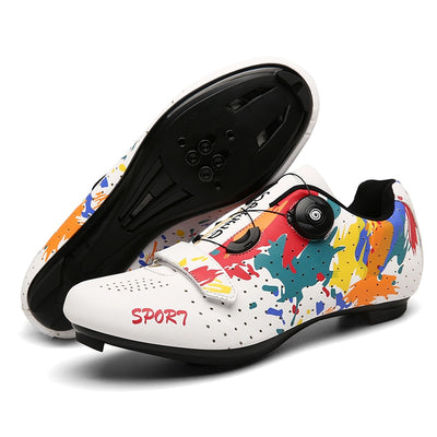 Professional Athletic Bicycle Shoes Men Rubber Self-Locking