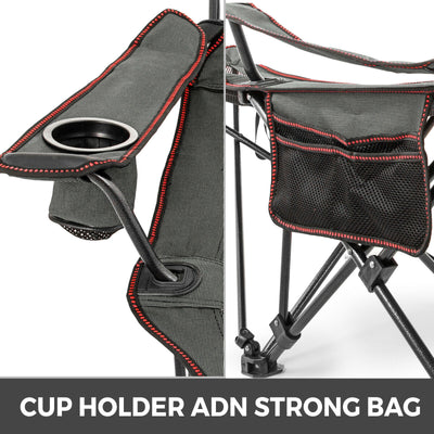Outdoor Folding Camp Chair Backrest