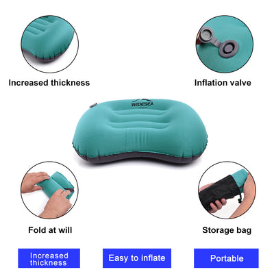 Portable Inflatable Pillow Air