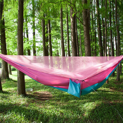 Lightweight Double Person Mosquito Net Hammock Easy Set Up