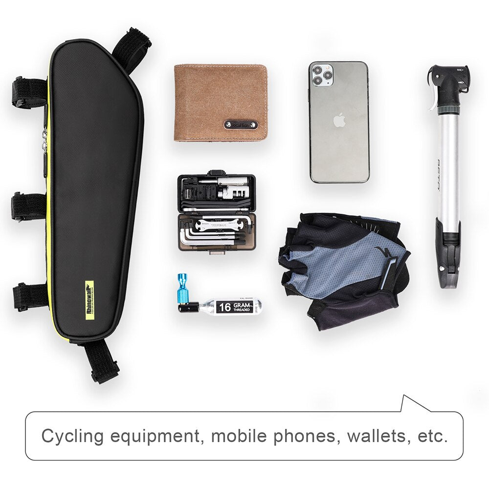 Bike Bicycle Cycling Bag Front Tube Frame Phone Waterproof