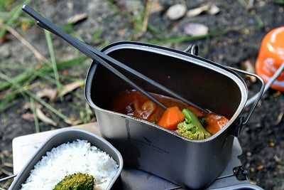 Hanging Pot Cooking Set with Lid