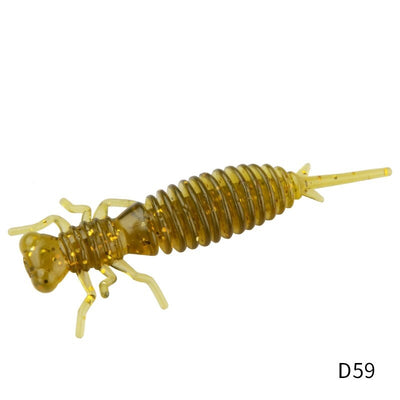 50mm 0.9g Soft Bait Worm for Fishing