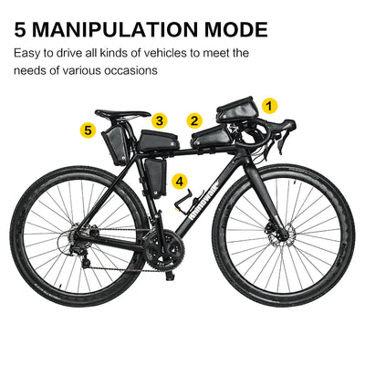 MTB Bicycle Bike Bag Rainproof Touch Screen Cycling Top Front Tube Frame Bags 5.8/6.0 Phone Case