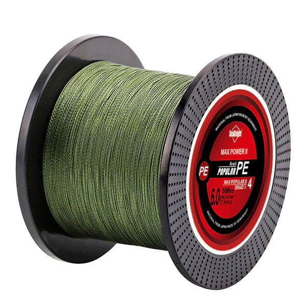 TP Series 500M 1000M Fishing Line 8-60LB Braided Line Smooth Multifilament PE Fishing Line for Saltwater Fishing