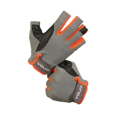 Half-finger cowhide gloves
