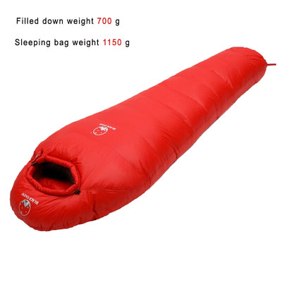 Very warm sleeping bag fit for winter thermals. 4 kinds of thickness.
