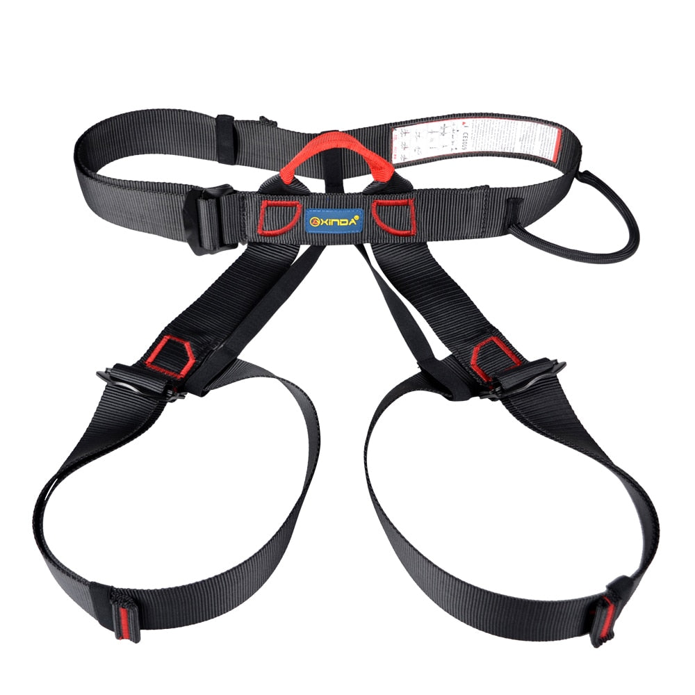 Professional Outdoor Sports Safety Belt Rock Mountain Climbing Harness Waist Support Half-body harness Aerial