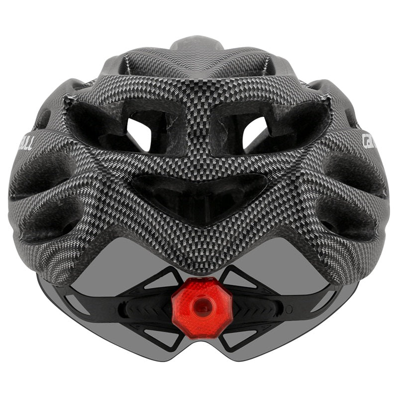 Taillight Helmet with Removable Lens