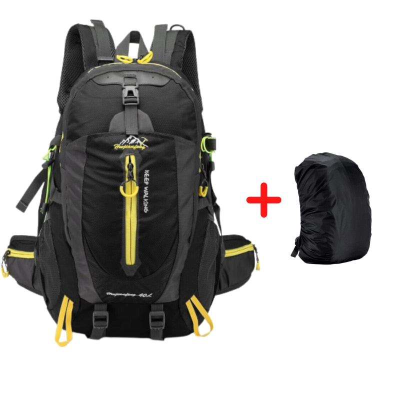 Waterproof Climbing Backpack Rucksack 40L Outdoor Sports