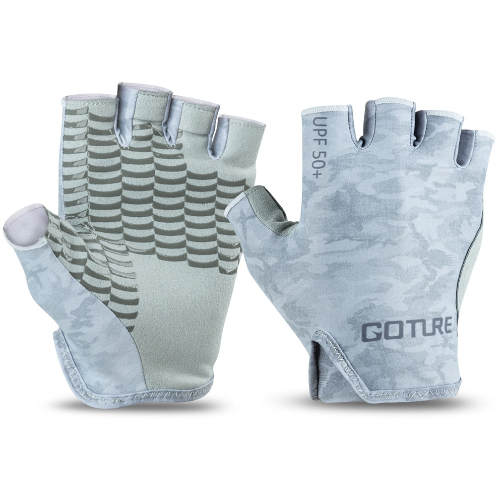 Summer UV Protection Half Finger Gloves