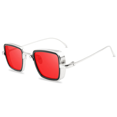 Metal Sunglasses Square UV400