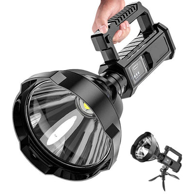 High Power LED Flashlight Powerful XHP70 Torch Waterproof Fishing Lantern USB Rechargeable Spotlight Searchlight Camping Lamp