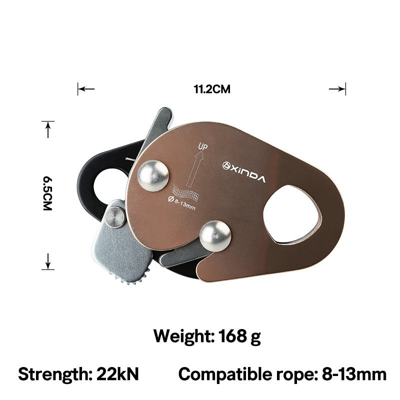 Rock climbing safety equipment Grasp-Rope Devices Automatic Lock Anti-Fall Protective Gear