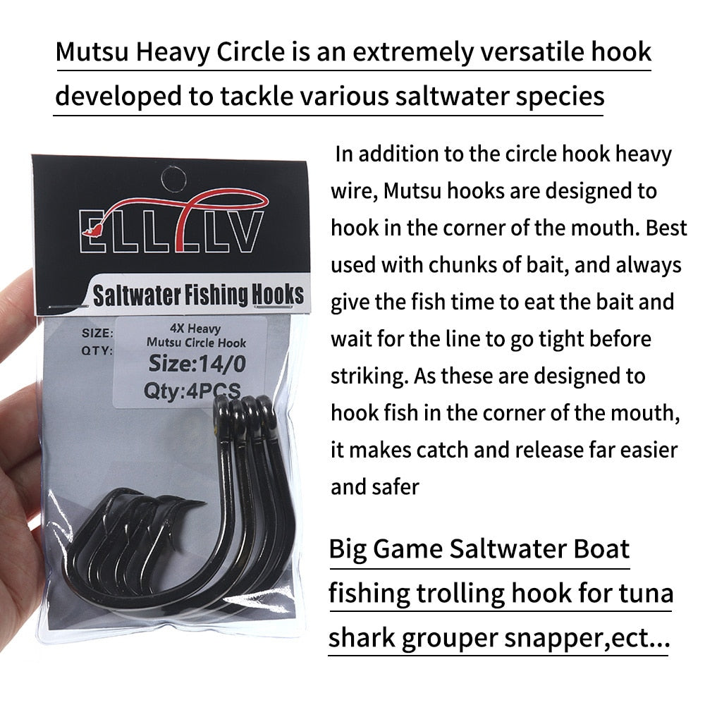 Hook for Grouper Snapper Tuna Shark