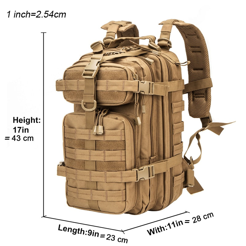 Backpack 1000D Polyester 30L Softback Outdoor Waterproof Camping