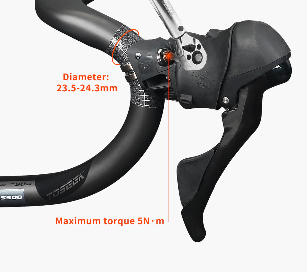 Full Internal Cable Routing Road Bicycle Handlebar T800 Carbon Integrated Handlebar Di2 With Bike Computer Holder