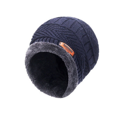 Unisex Winter Warm Scarf with Hat