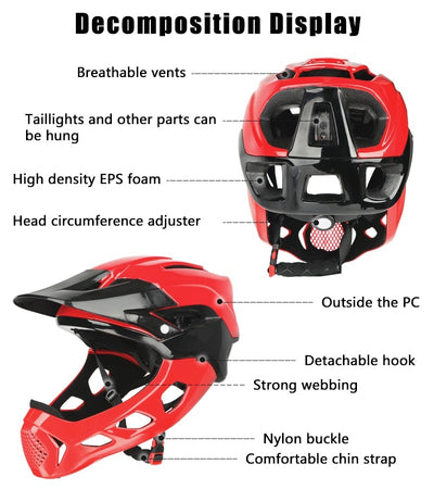 Mountain Bike Helmet Sports Cap Lightweight Size 58-62cm
