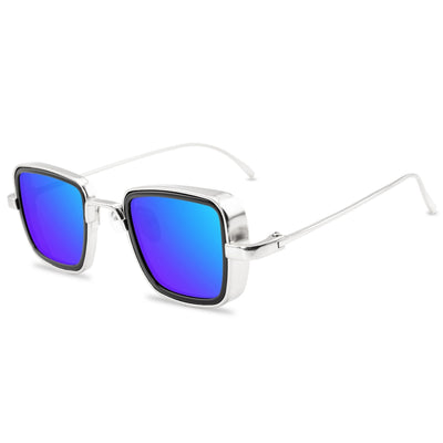 Metal Sunglasses Square UV400