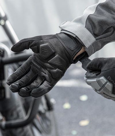Tactical Gloves SBR Thickened Pad Cycling Gloves Shockproof Breathable GEL Bike Gloves Winter Warmer Full Finger Sport