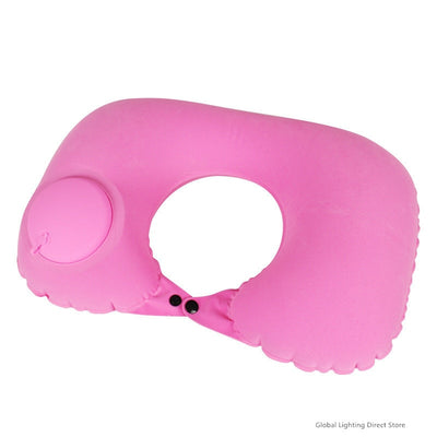 Travel Pillow: Automatic Air Inflatable