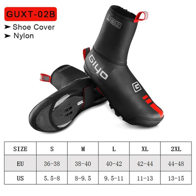 Waterproof cycling shoes cover thermal for spring and winter bicycles