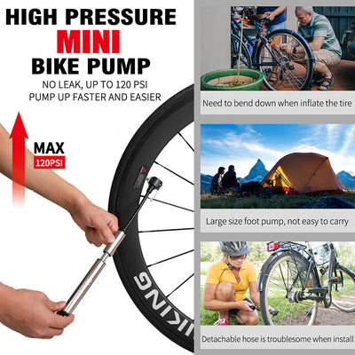 Portable MTB Bike Pump Mini Hand Air Pump
