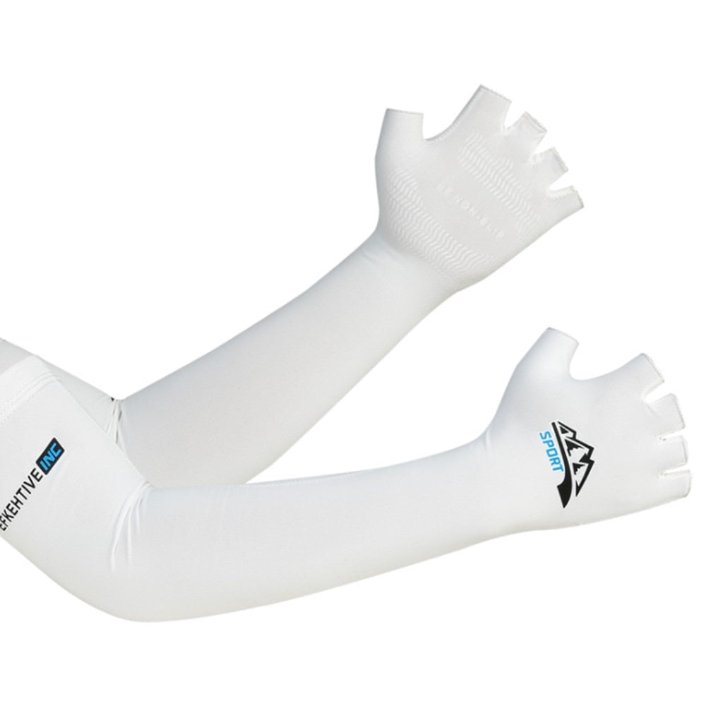 Cooling Arm Sleeves Cover Sports Running UV Sun Protection