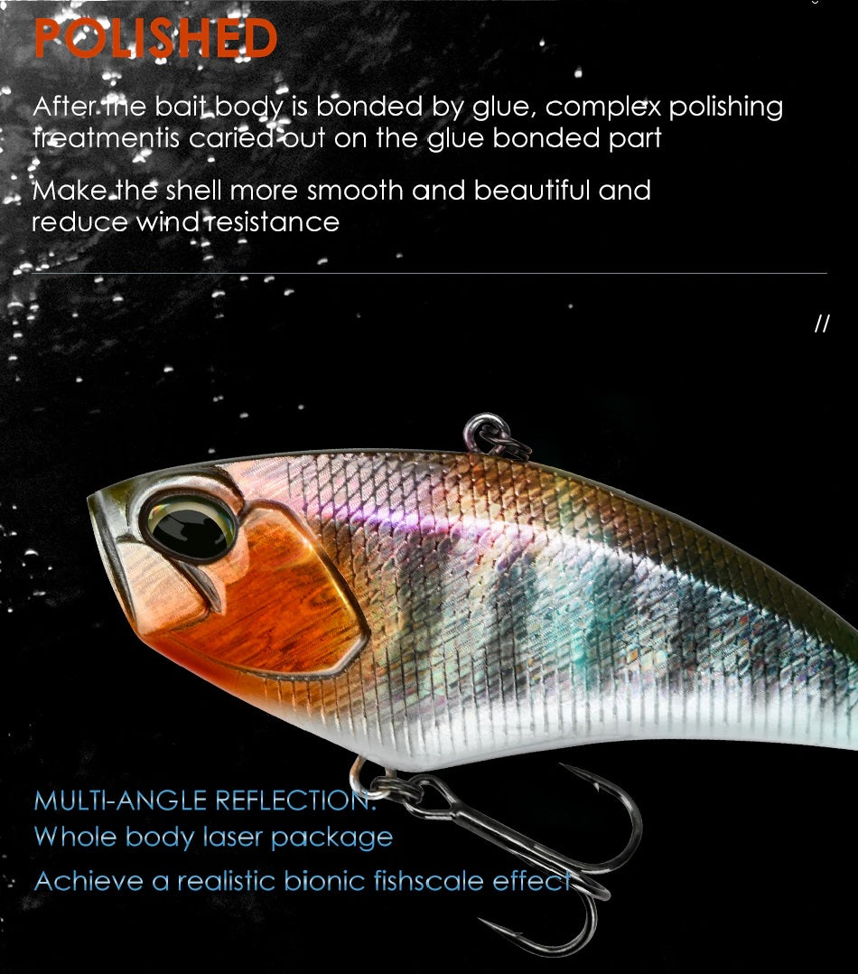 Fishing Lures Vibration Bait for Full Depth Artificial Accessories