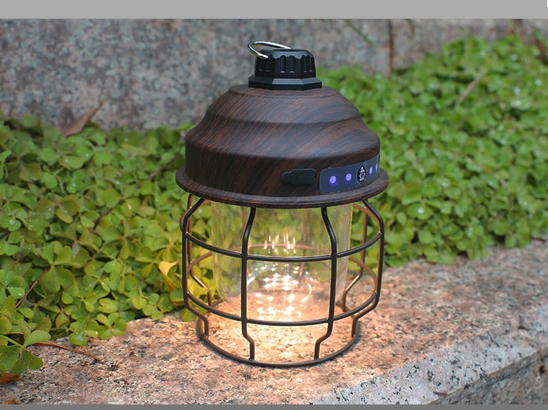 Portable Camping Lantern: Rechargeable