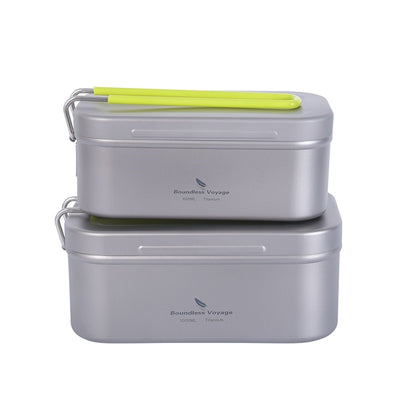 Lunch Box Bowl and Pan for Hiking