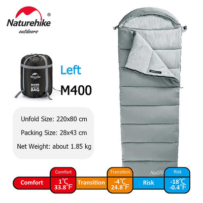Sleeping Bag M180 Lightweight Cotton Sleeping Bag Washable Winter Sleeping Bag