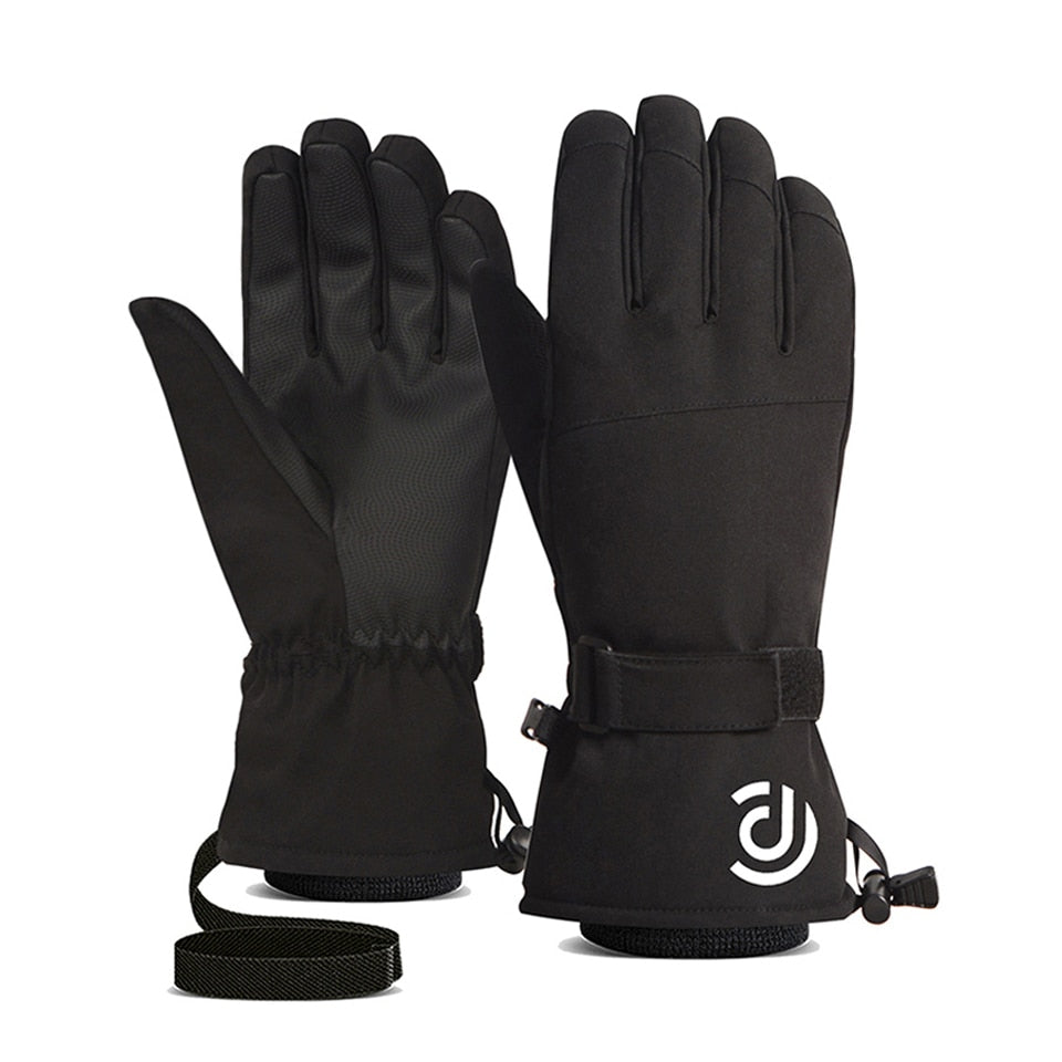 Men and Women's Winter Warm Windproof Waterproof Touch-Screen Fleece Non-slip Gloves