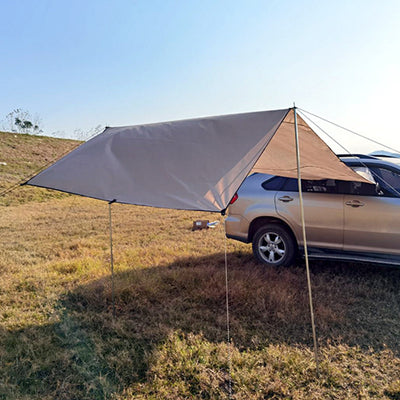 Camping Tent Family Automobile Suv Side Roof Top Sun Shelter