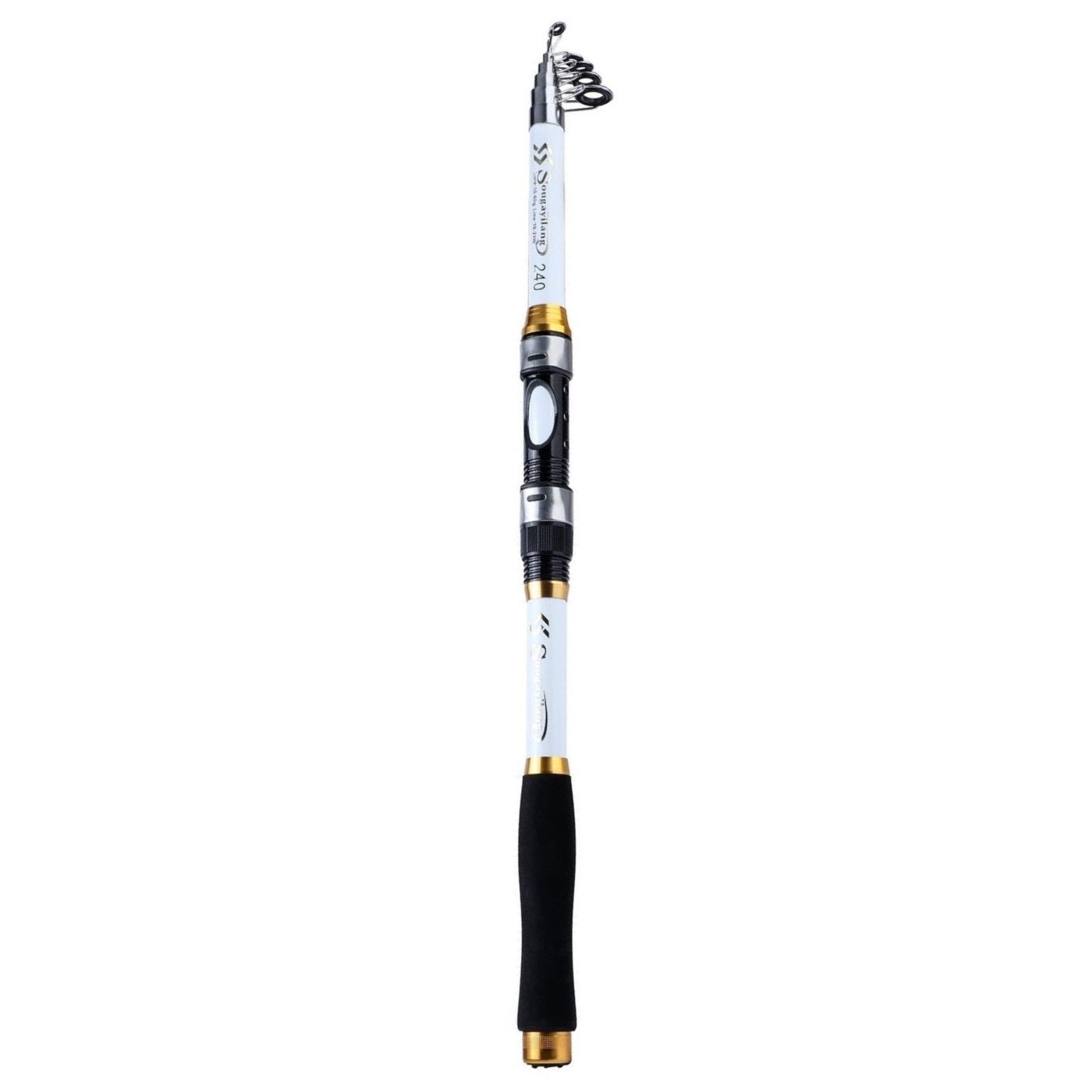 1.8-3.3-meter Carp Fishing Rod Cost-effective FRP Material Fishing Pole Maximum Load: 8kg Telescopic Fishing Rod