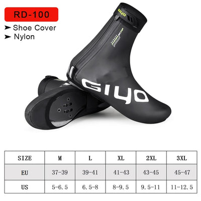 Waterproof cycling shoes cover thermal for spring and winter bicycles